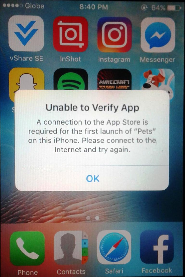 How to fix Unable to Verify App on iPhone (6/5/7/8/10) or iOS (11/10/9)?