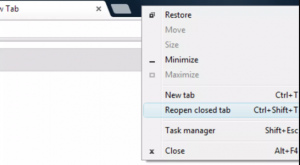 How to restore recently closed tabs on chrome? (Windows PC & MAC)
