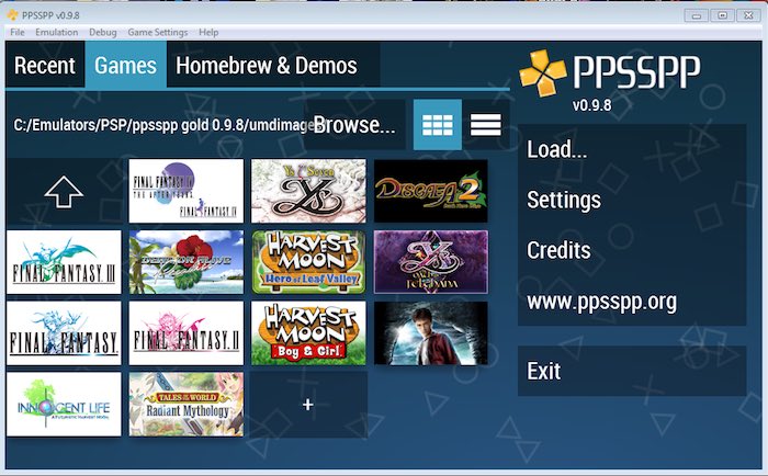 best psp emulator games