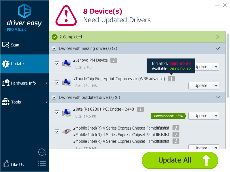 drivereasy update drivers windows 10