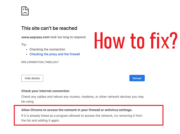 Allow chrome to access the network in your firewall or antivirus settings