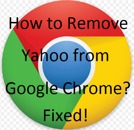 Remove Yahoo from Chrome