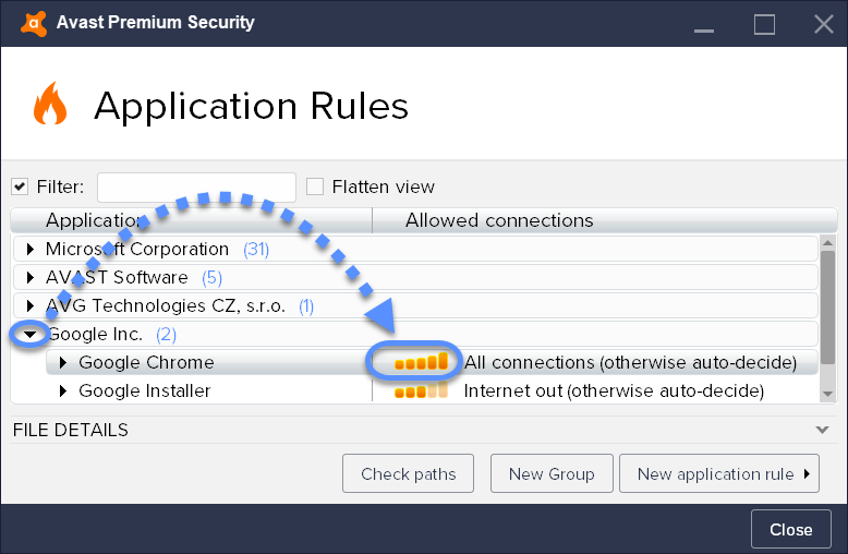 Allow Chrome to access the Network in your Antivirus Settings