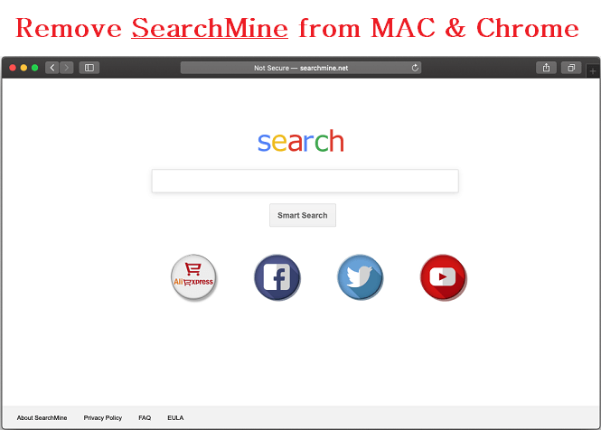 remove searchmine mac chrome