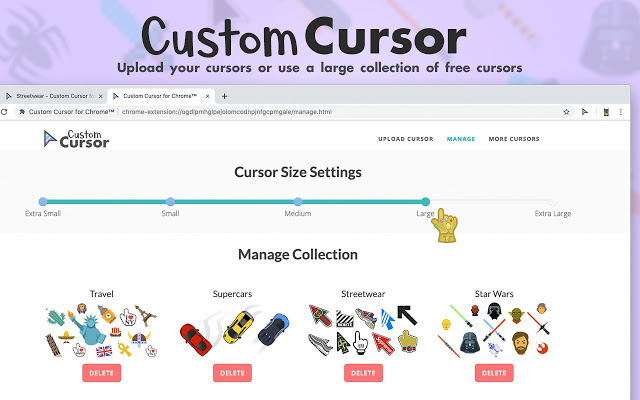 Custom Cursor for Chromebook