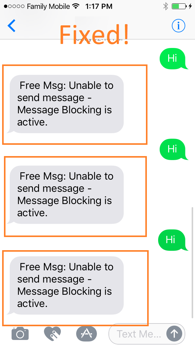 How to Fix Message Blocking is active on iPhone and Android