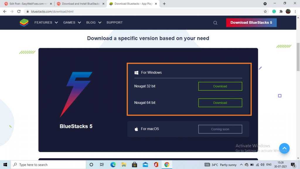 bluestacks root browser files not showing