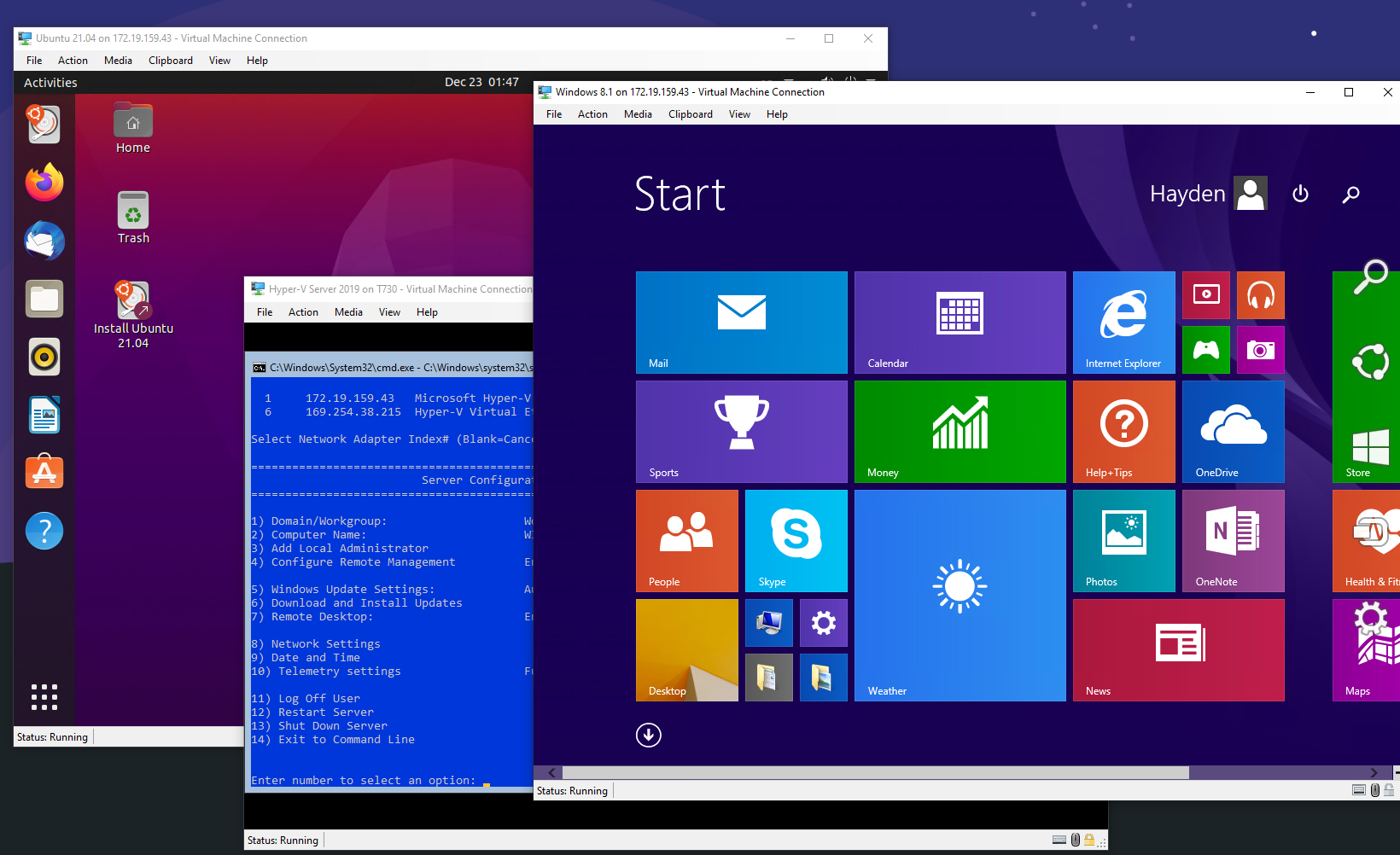 linux virtualization software for windows 10