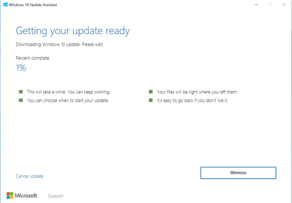 download windows 11 upgrade through assistant