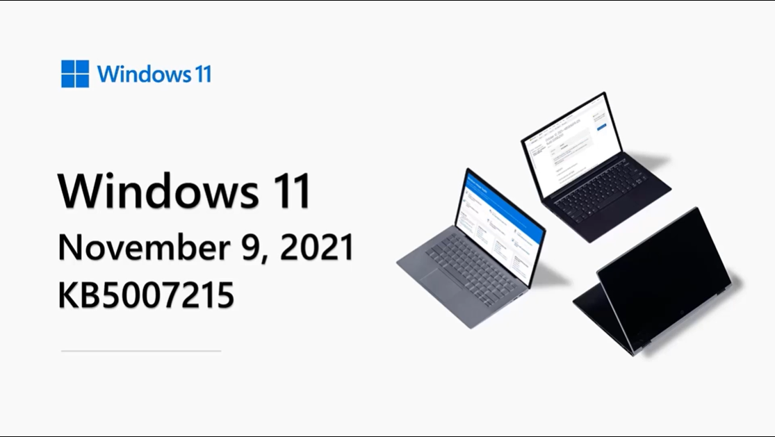 Windows 11 KB5007215