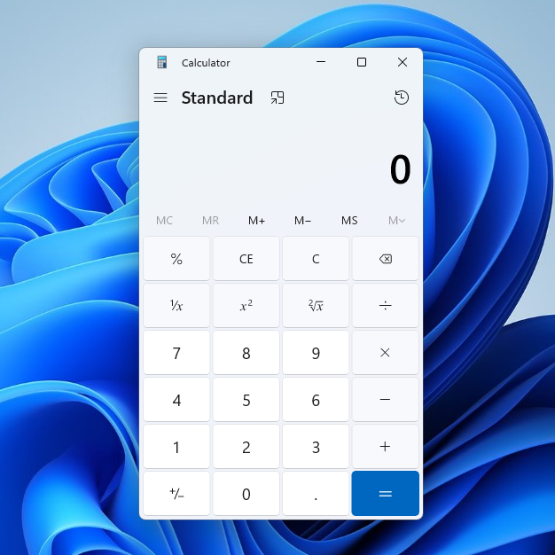 new calculator app windows 11
