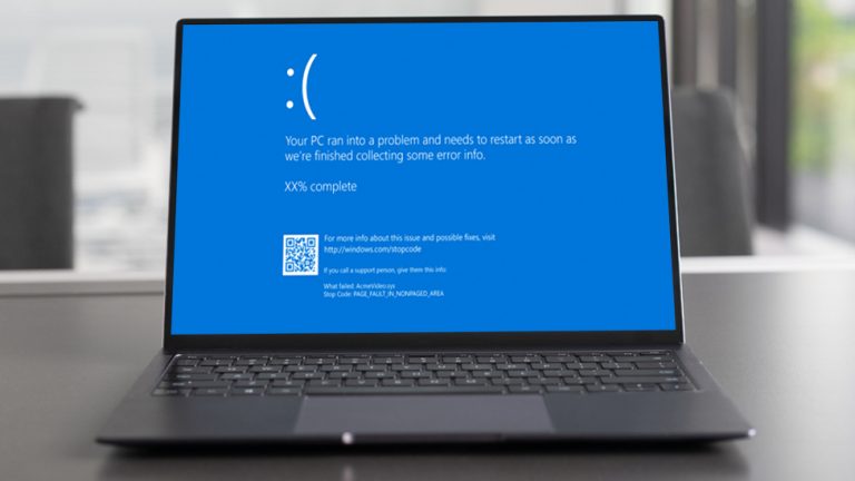Blue Screen of Death (BSOD) Error on Windows 11