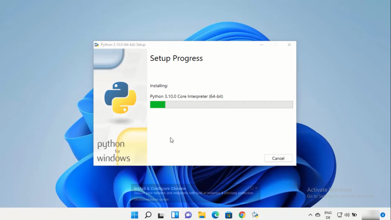 Download and Install Python on Windows 11