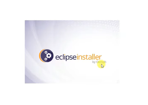 run eclipse installer