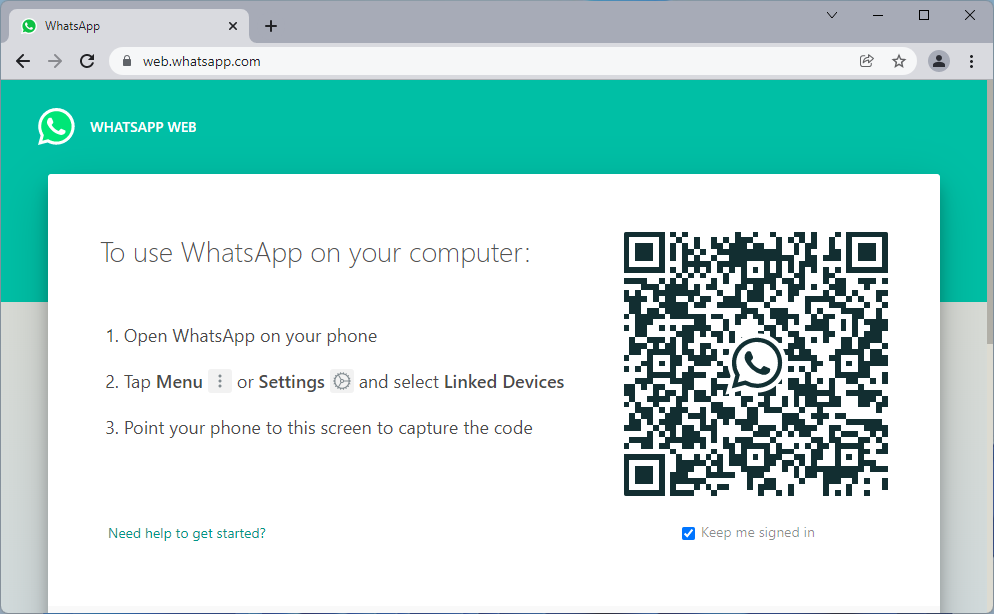 whatsapp web windows 11 10