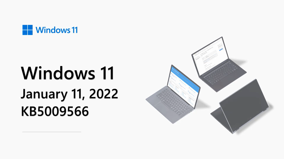 Download Windows 11 KB5009566 January 11 2022