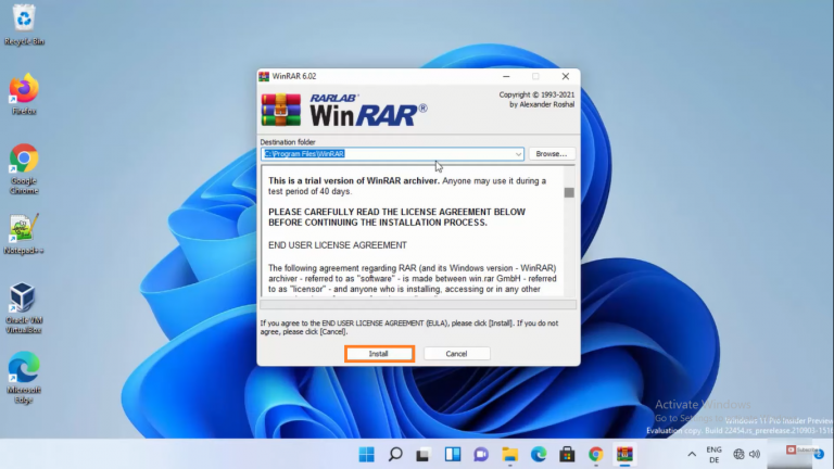 download free winrar windows 11